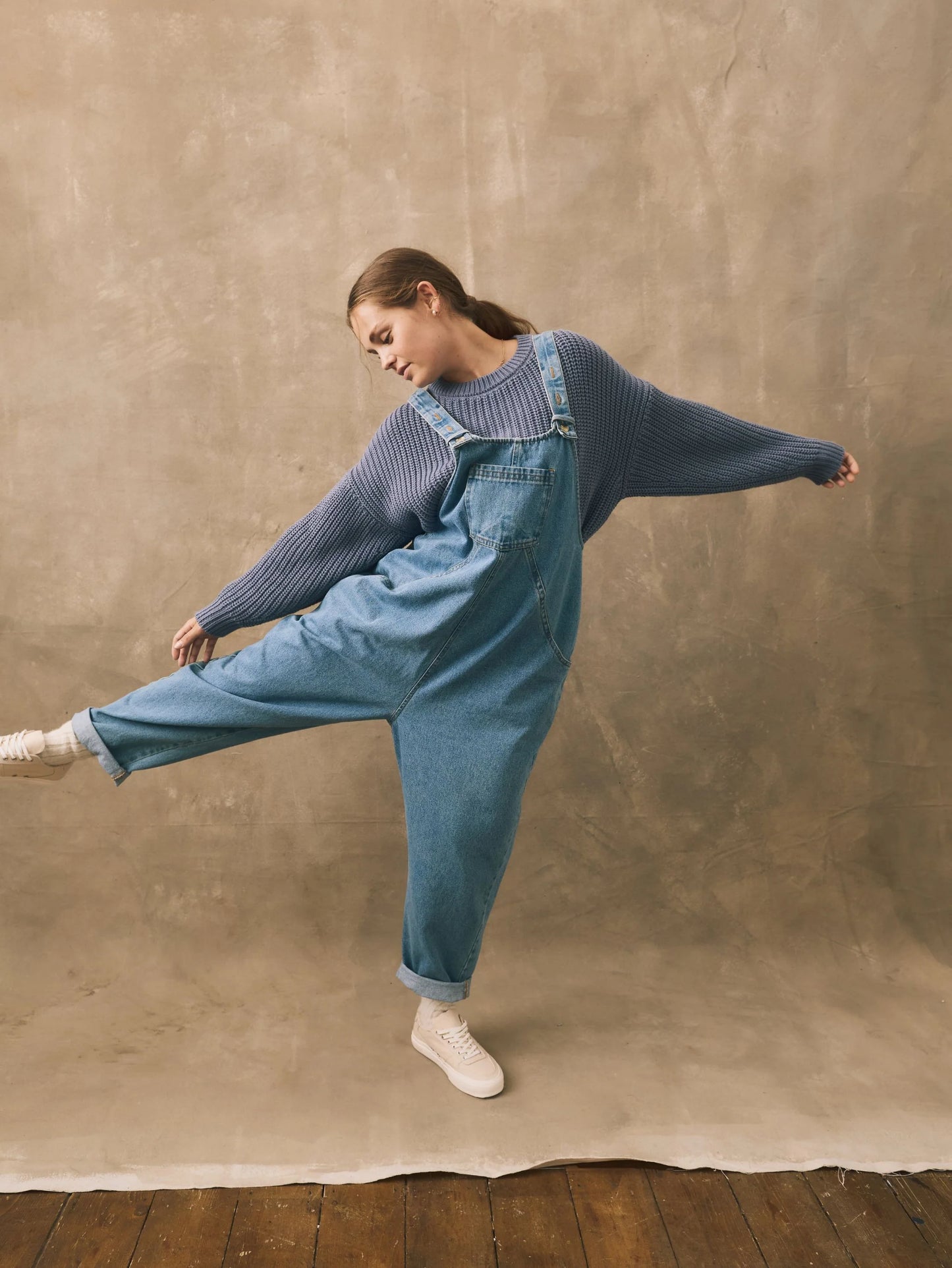 [PRE ORDER]🇬🇧 TSF / The Oversized Denim Dungaree - Women's連身牛仔褲親子裝