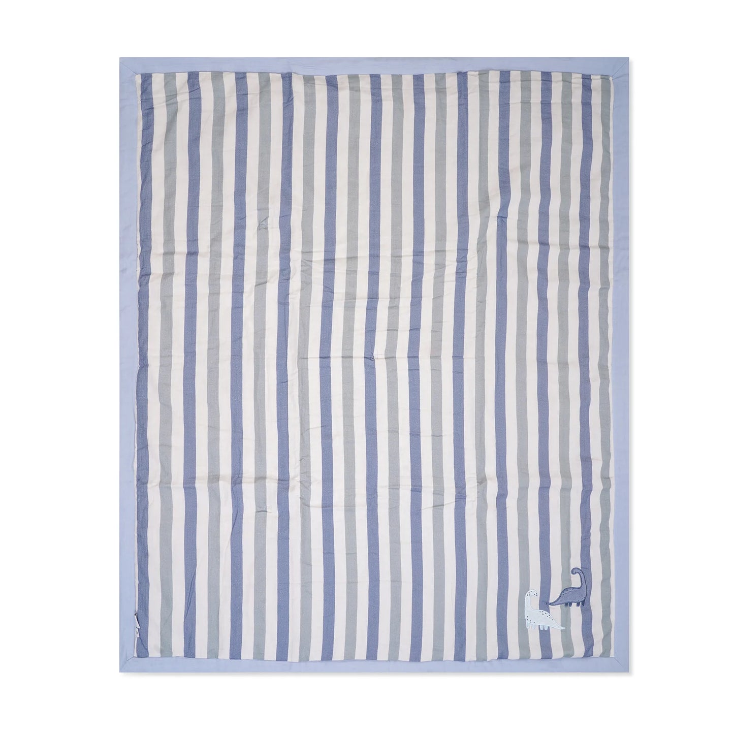 「🇨🇭Elly+lune」Nova Blanket L - Dino Stripe 130x160cm