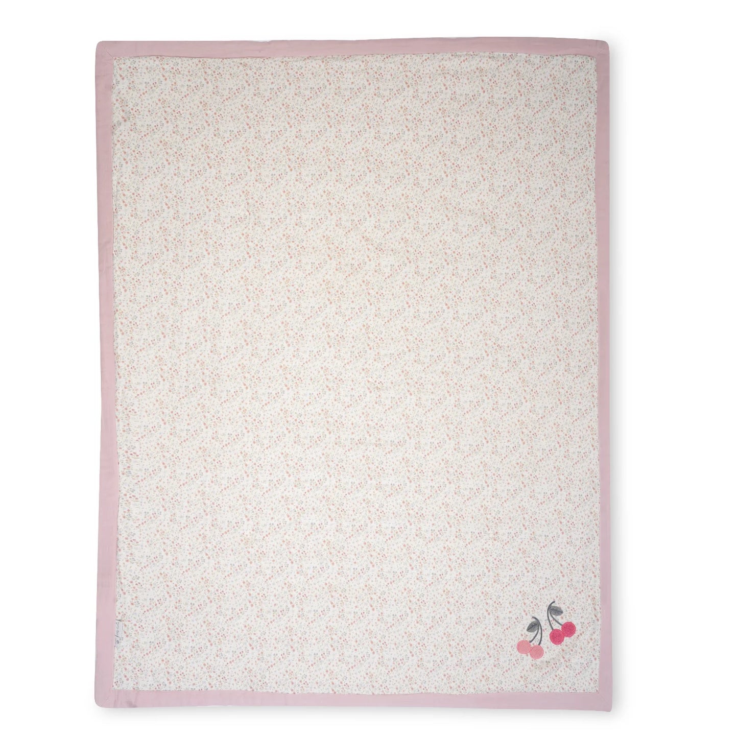 「🇨🇭Elly+lune」Nova Blanket L - Cherry Floral 130X160CM