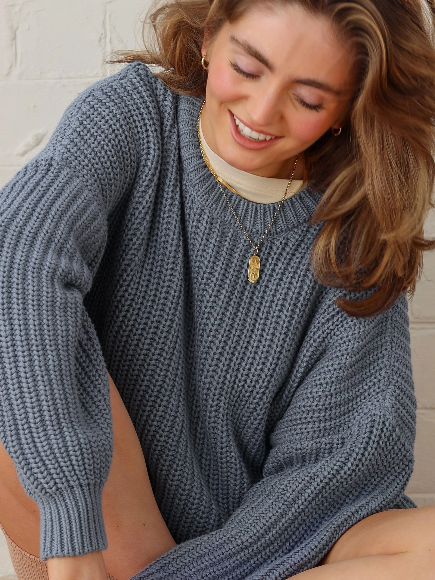 [PRE ORDER] 🇬🇧TSF /The Chunky Knit Sweater - Women's寬鬆針織衫親子裝孕婦友好