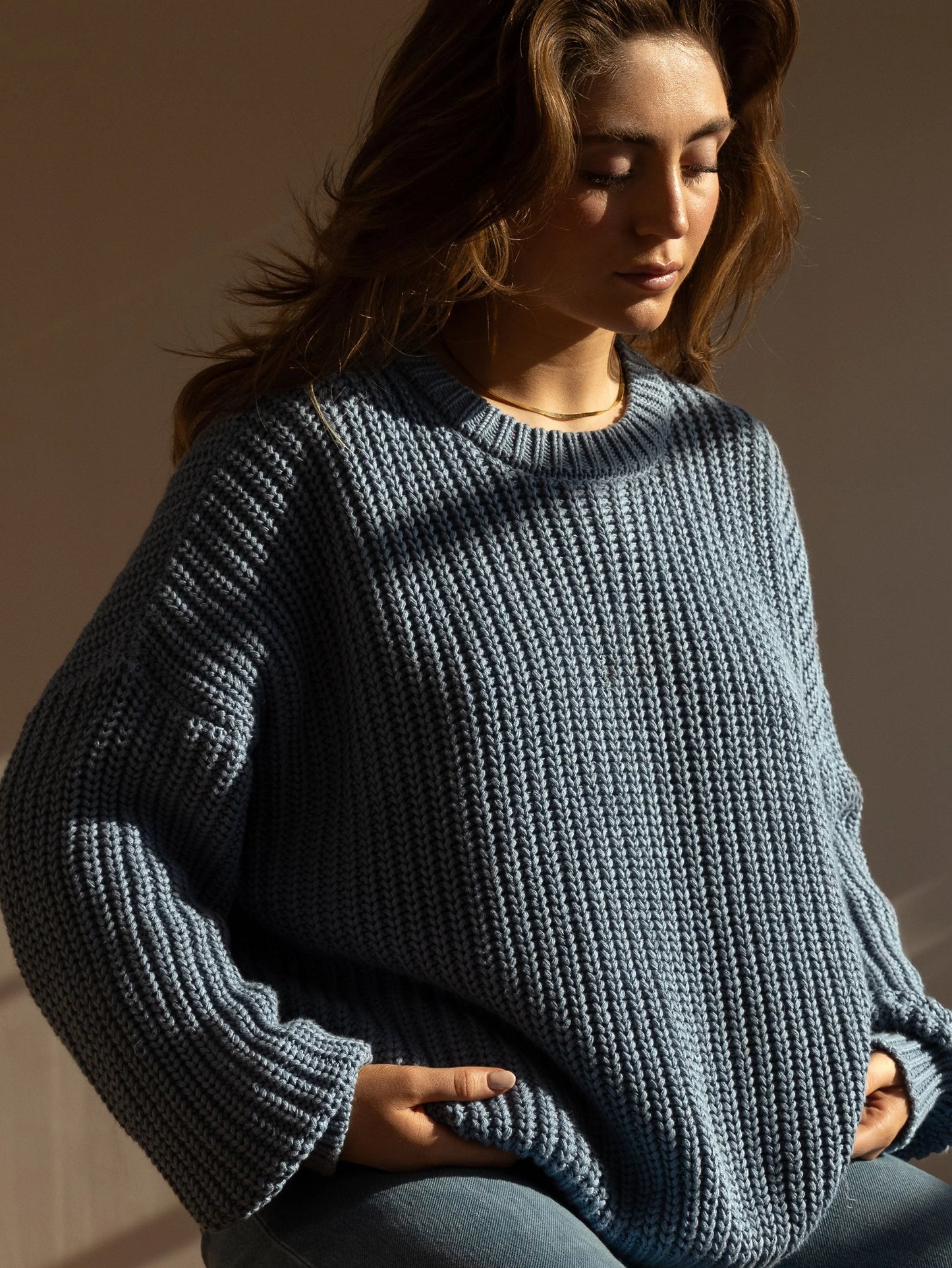 [PRE ORDER] 🇬🇧TSF /The Chunky Knit Sweater - Women's寬鬆針織衫親子裝孕婦友好