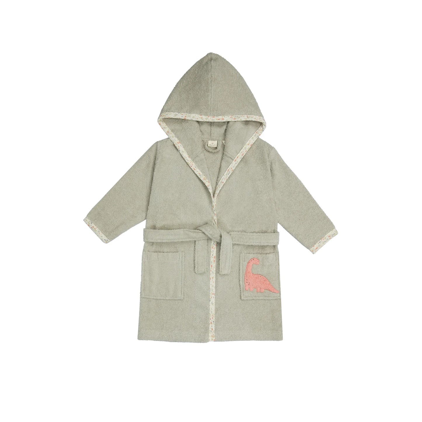 「🇨🇭Elly+lune」Mia Bathrobe Dino-GOTS