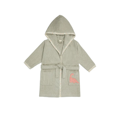 「🇨🇭Elly+lune」Mia Bathrobe Dino-GOTS