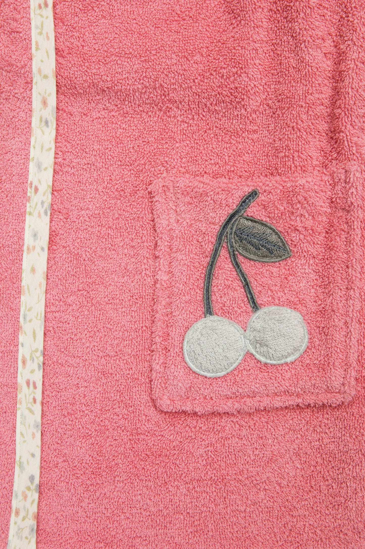 「🇨🇭Elly+lune」Mia Bathrobe Cherry-GOTS