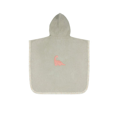 「🇨🇭Elly+lune」Piu Poncho Dusty Green-GOTS