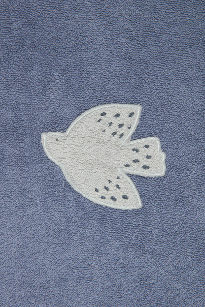 「🇨🇭Elly+lune」Piu Poncho Indigo-GOTS