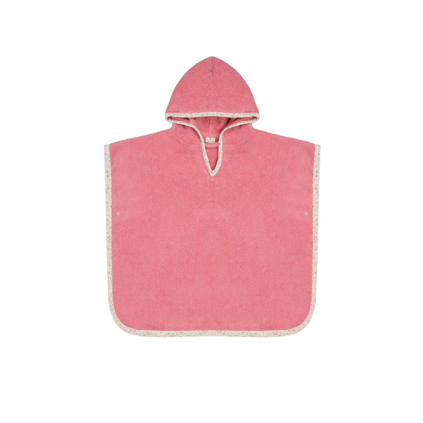 「🇨🇭Elly+lune」Piu Poncho Rosa-GOTS