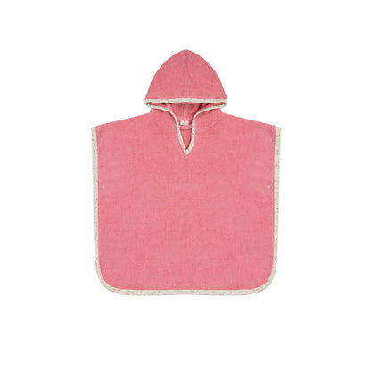 「🇨🇭Elly+lune」Piu Poncho Rosa-GOTS