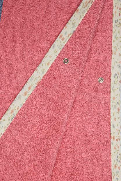 「🇨🇭Elly+lune」Piu Poncho Rosa-GOTS