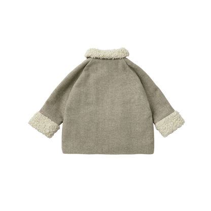 alto 1 beige多功能保暖外套可拆卸帽子1.5～4y