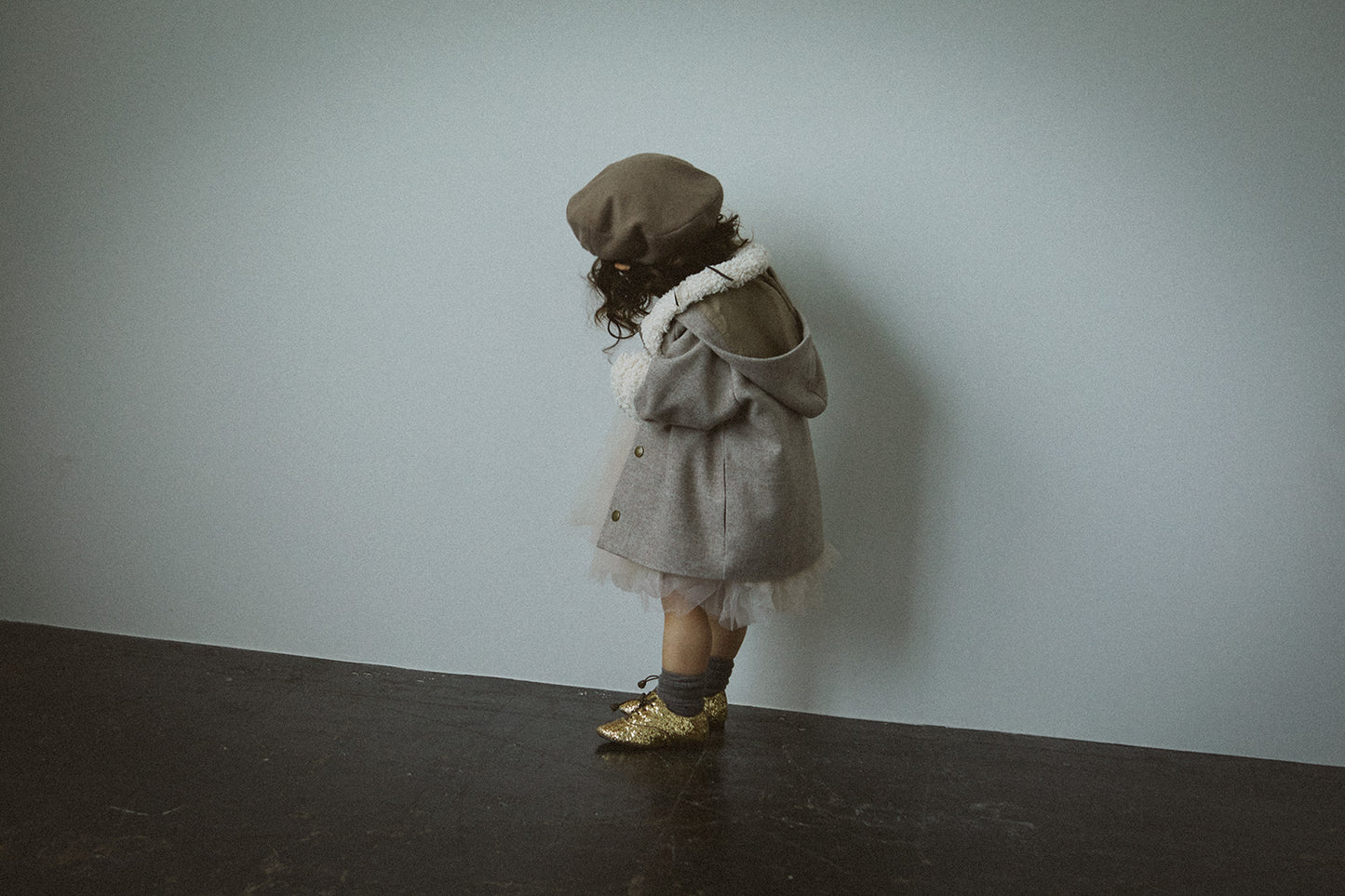 alto 1 beige多功能保暖外套可拆卸帽子1.5～4y