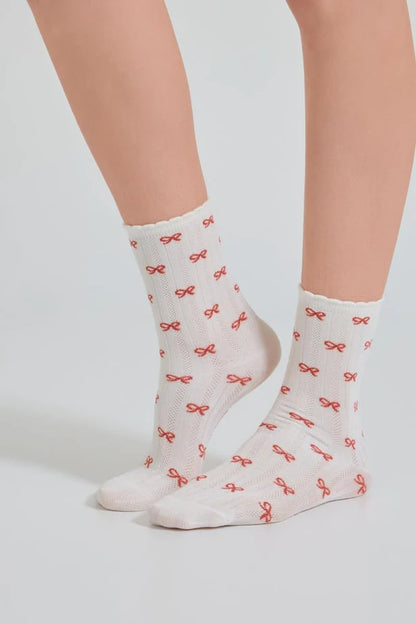 「🇨🇭Elly+lune」Mom & Me Bow Design Sock Set Boxed親子款母女襪子禮盒