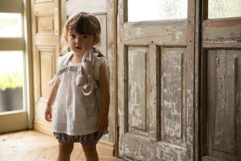 Multifunctional stuffed toy BFF 2 Noah bear可愛毛絨熊小毯子附搖鈴多功能