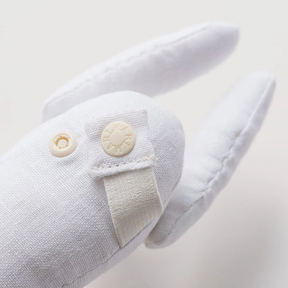 Multifunctional stuffed toy BFF 2 Noah bear可愛毛絨熊小毯子附搖鈴多功能