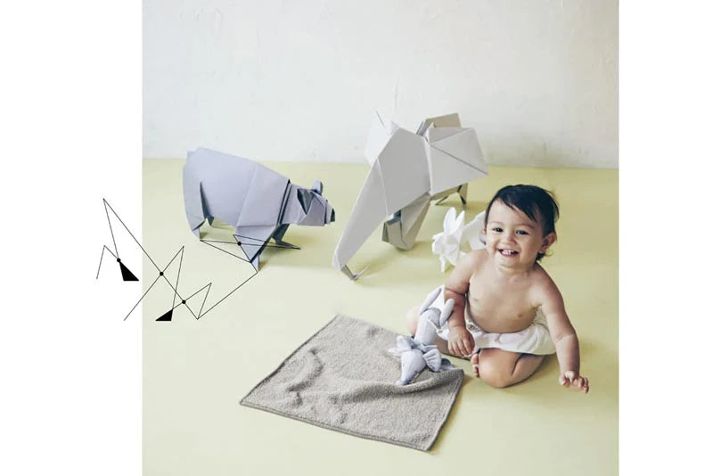 Multifunctional stuffed toy BFF 3 Eren phant大象小毯子附搖鈴多功能玩偶