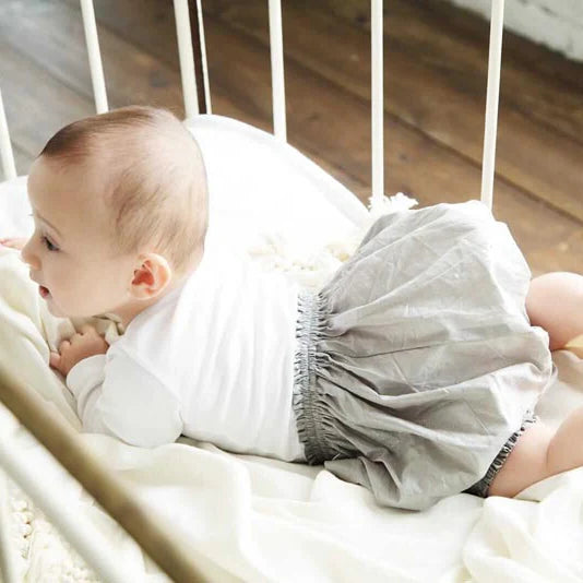 bloomers 4 edelweiss silver銀色燈籠褲適合0～3歲