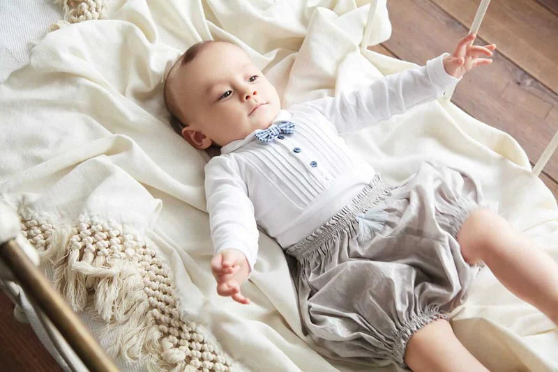 bloomers 4 edelweiss silver銀色燈籠褲適合0～3歲