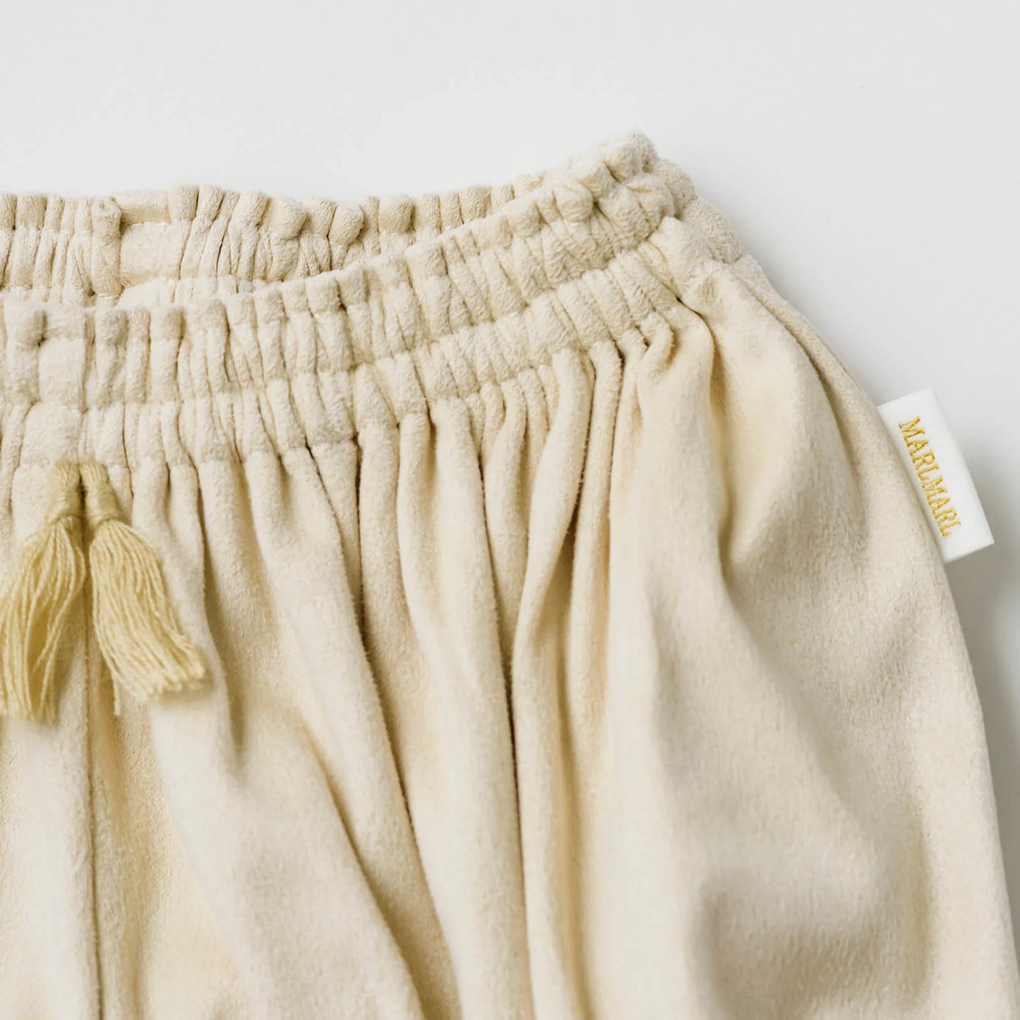 bloomers 7 iris white白色燈籠褲男女寶適用0～3歲