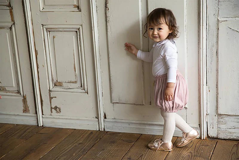 bloomers 8 iris pink 粉色燈籠褲適合0～3歲