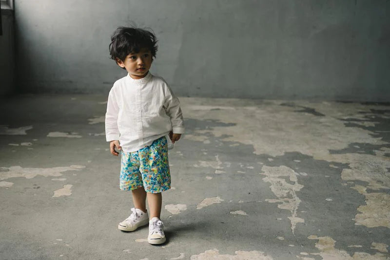 bodysuits 5 scarf white白色立領式圍巾包屁衣