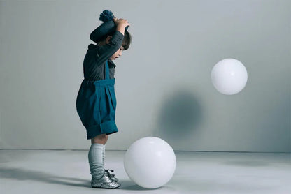 bodysuits 6 scarf charcoal立領式圍巾包屁衣