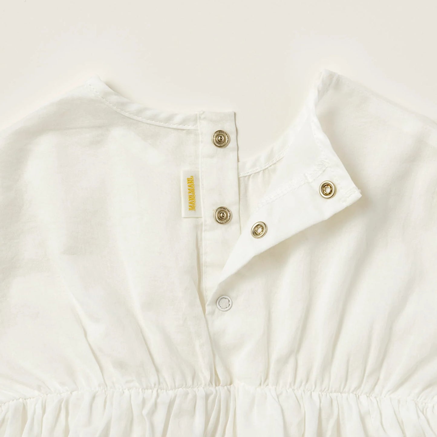 bodysuits 7 scallop white白色蕾絲包屁衣