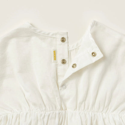 bodysuits 7 scallop white白色蕾絲包屁衣