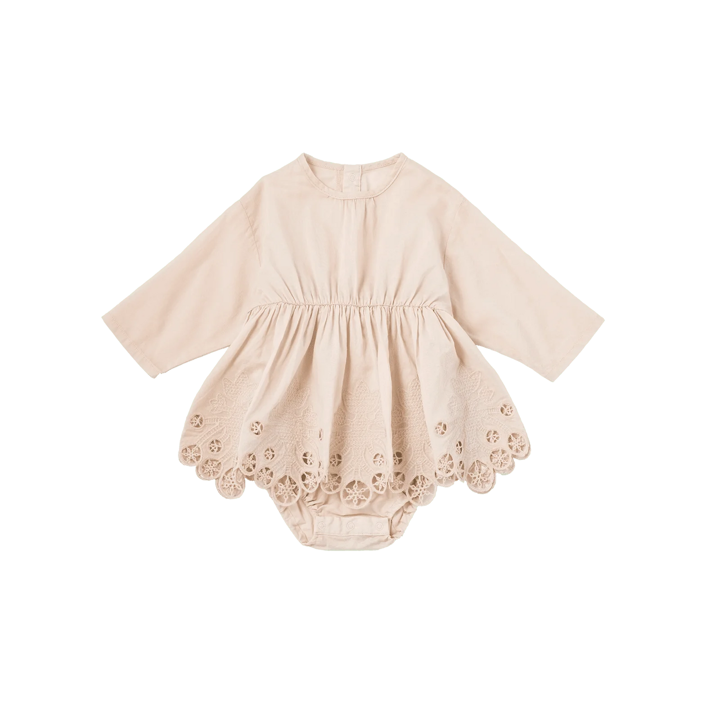 bodysuits 8 scallop pink粉色蕾絲包屁衣