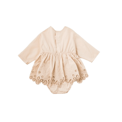 bodysuits 8 scallop pink粉色蕾絲包屁衣