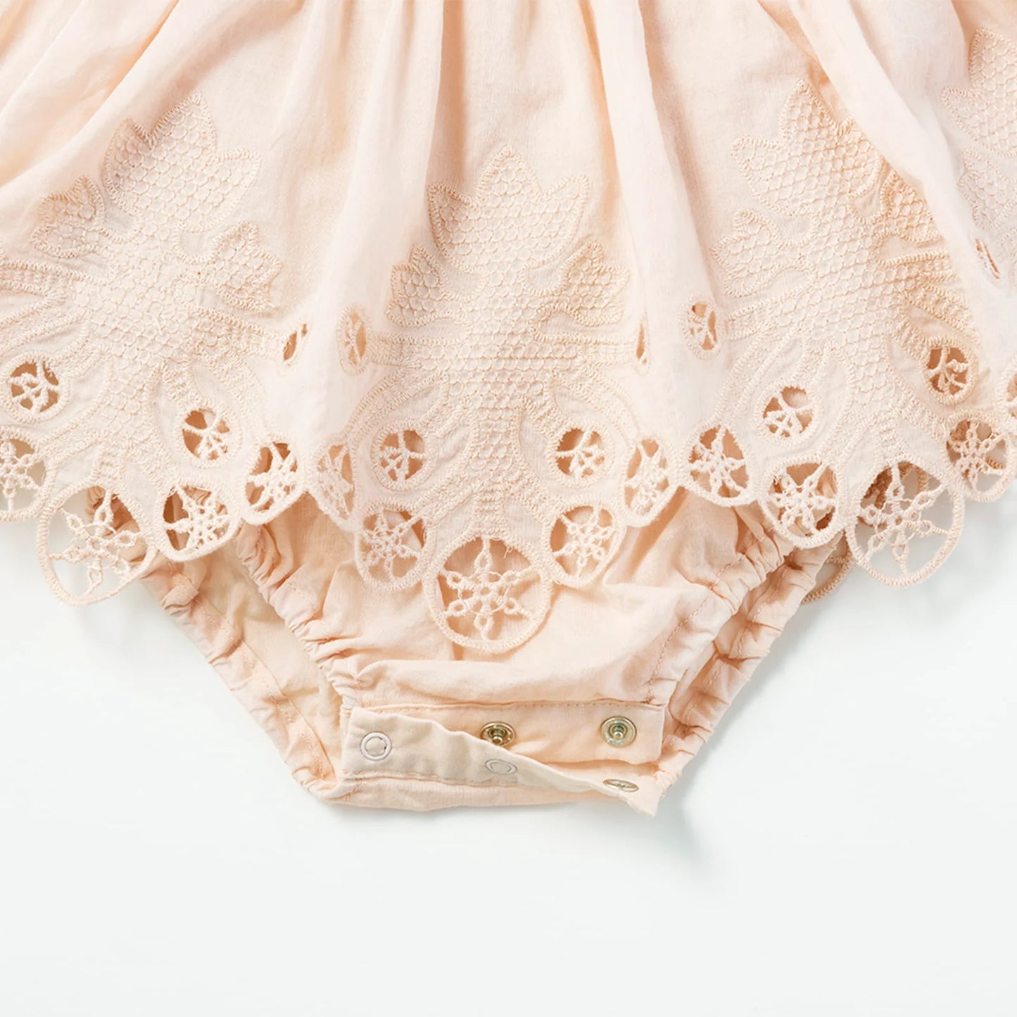 bodysuits 8 scallop pink粉色蕾絲包屁衣