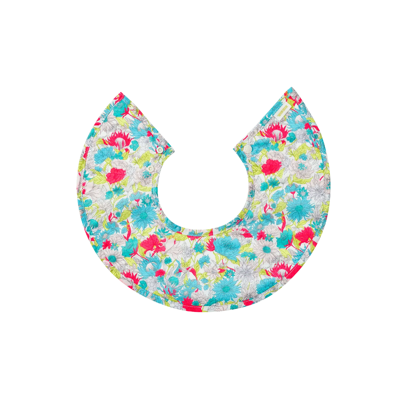 BIB/botanique 1 dahlia熱帶花卉風格圍兜-大麗花