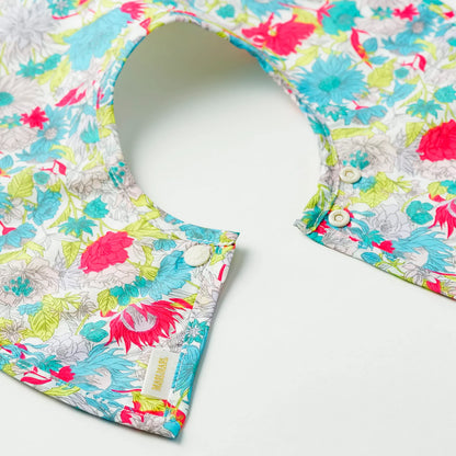 BIB/botanique 1 dahlia熱帶花卉風格圍兜-大麗花