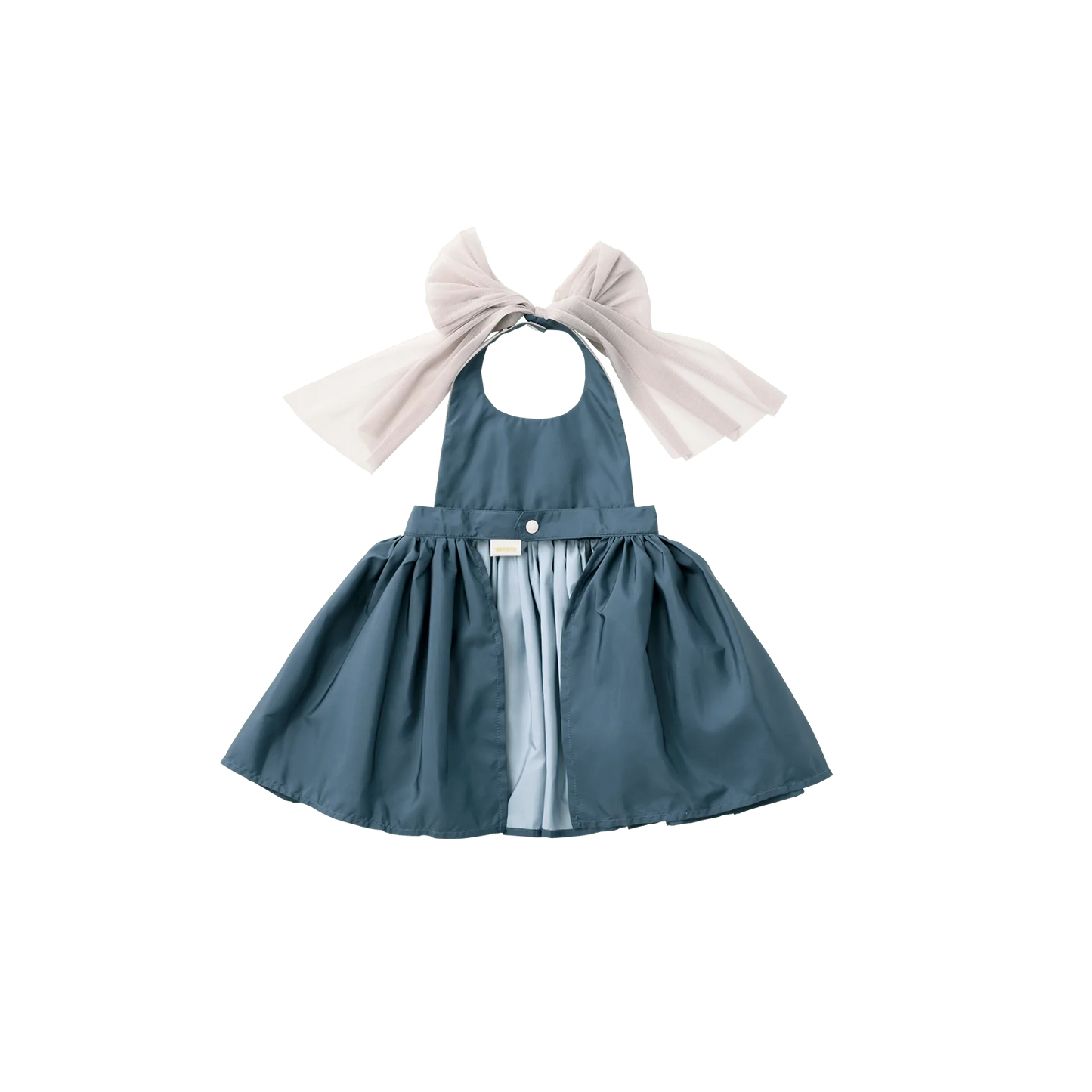 Dining Apron bouquet 3 navy餐飲玩樂防污圍裙