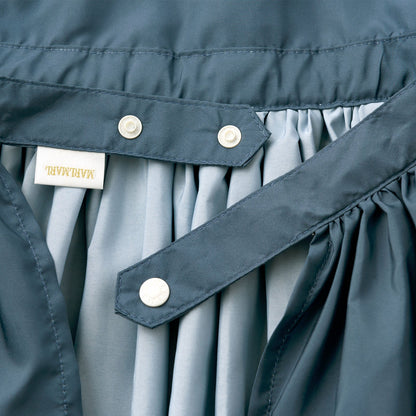 Dining Apron bouquet 3 navy餐飲玩樂防污圍裙