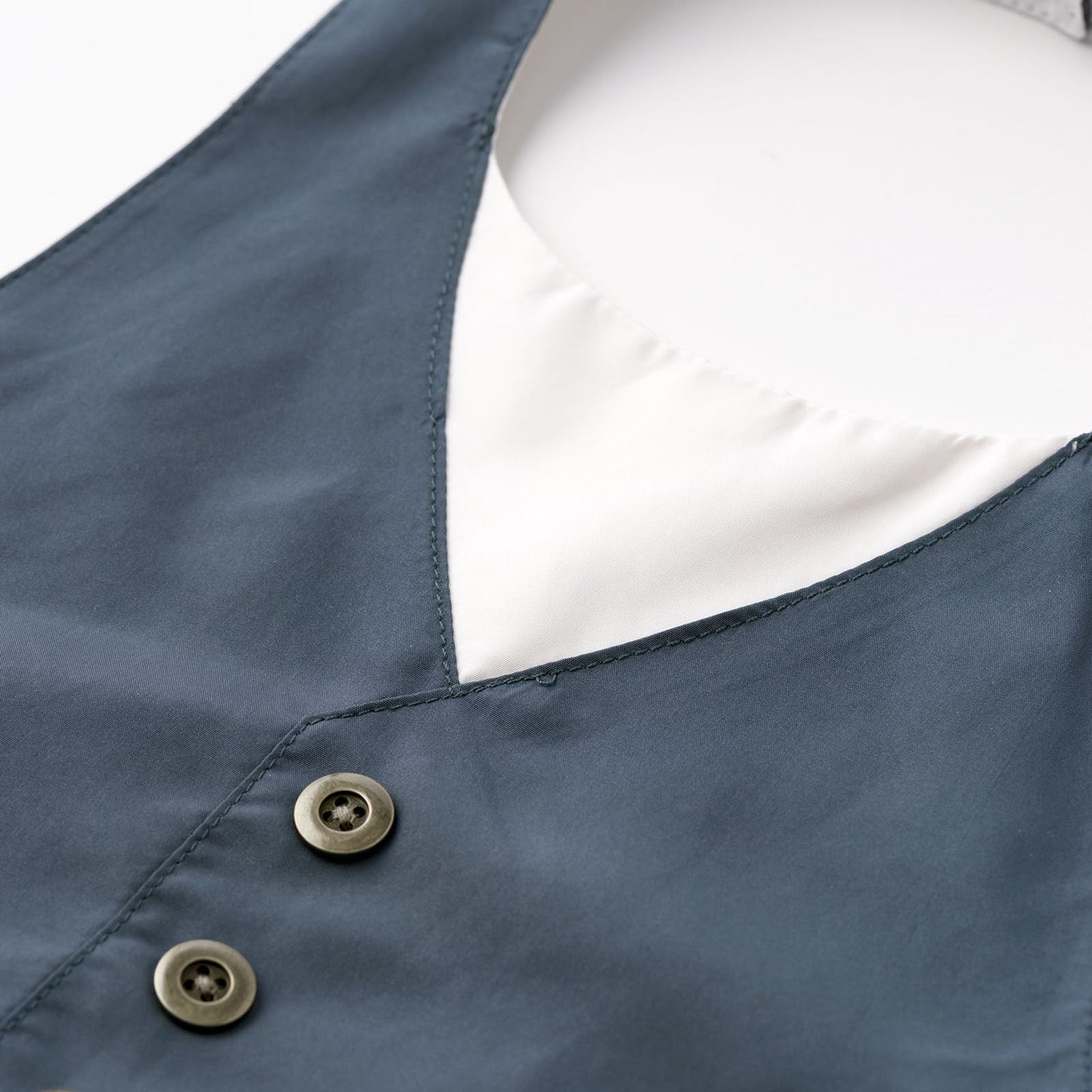 Dining Apron garcon 1 navy圍裙