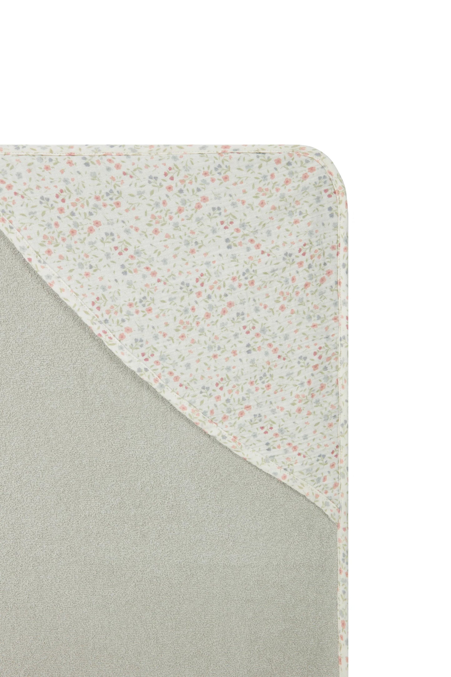 「🇨🇭Elly+lune」Luca Baby Towel Dusty Green-GOTS