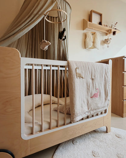 「🇨🇭Elly+lune」Nova Toddler Blanket - Dinos 100X130CM