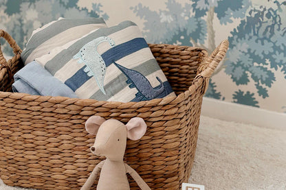 「🇨🇭Elly+lune」Nova Blanket L - Dino Stripe 130x160cm