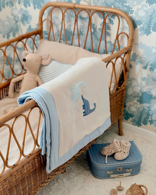 「🇨🇭Elly+lune」Nova Baby Blanket - Dino