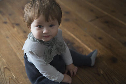 「日本製造」knit pants 3 sumi秋冬無縫針織褲0-2y