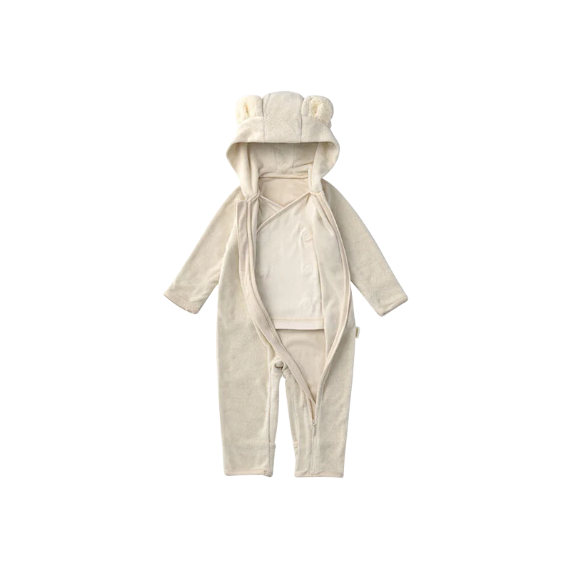 lullaby 4 bear 可愛泰迪熊連體衣睡衣兩色新生兒禮物