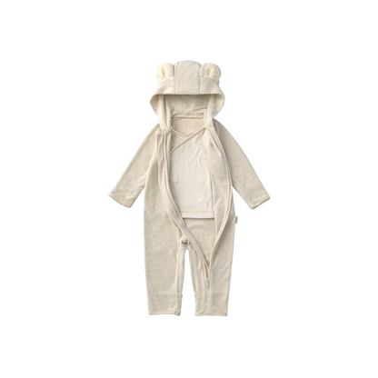 lullaby 4 bear 可愛泰迪熊連體衣睡衣兩色新生兒禮物