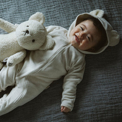 lullaby 4 bear 可愛泰迪熊連體衣睡衣兩色新生兒禮物
