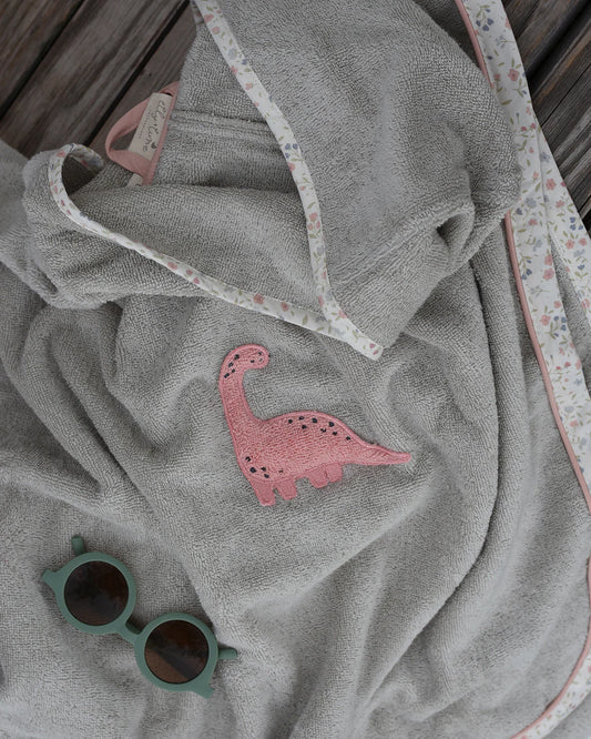 「🇨🇭Elly+lune」Piu Poncho Dusty Green-GOTS