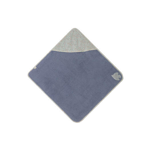 「🇨🇭Elly+lune」Luca Baby Towel Indigo-GOTS