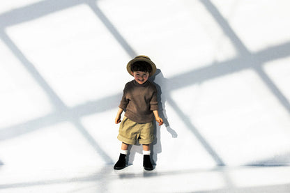 shorts二合一吊帶褲短褲freesize0-6歲男女寶適用