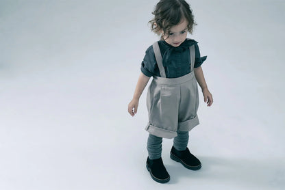 shorts二合一吊帶褲短褲freesize0-6歲男女寶適用