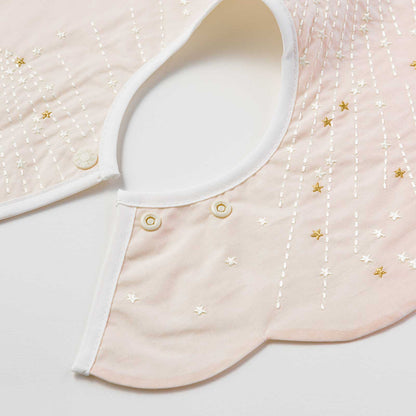 BIB/tamayura 1 tasokare日本製造流星刺繡口水巾圍兜
