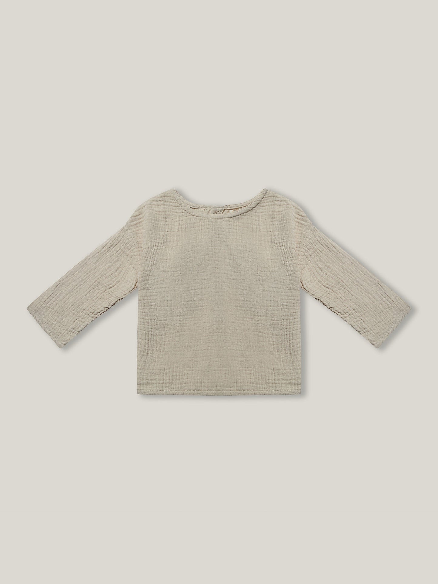 [PRE ORDER] 🇬🇧TSF/The Button Back Top長袖muslin上衣