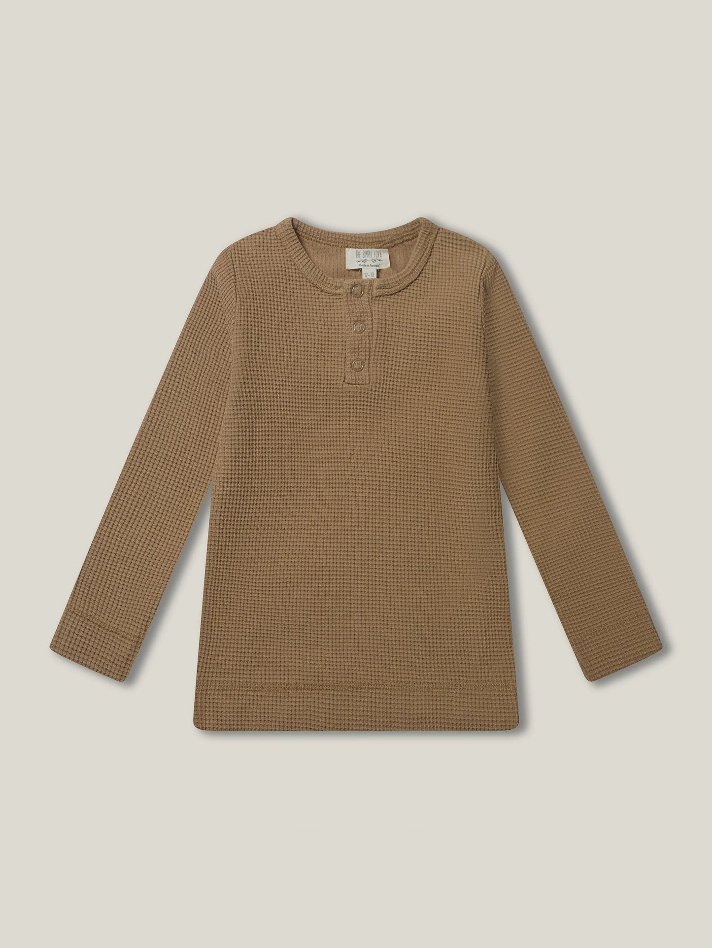 [PRE ORDER] 🇬🇧TSF/organic The Waffle Top有機華夫格棉打底衣